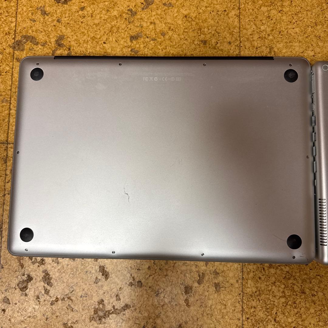 【ジャンク品】Apple MacBook Pro シルバー 日本語キーボード