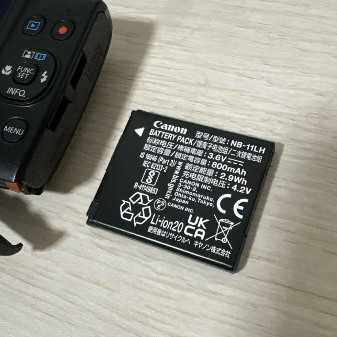 【極美品】canon ixy650m BK 箱付きバッテリー 充電器 付属品