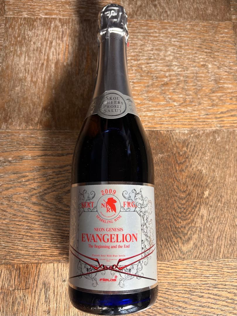 未開封 EVANGELION Sparkling Wine 2009 箱付
