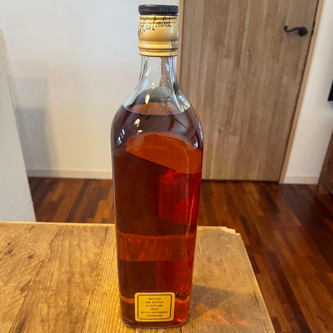 【未開栓】古酒 ジョニーウォーカー 黒紋章 ウイスキー 1.0L