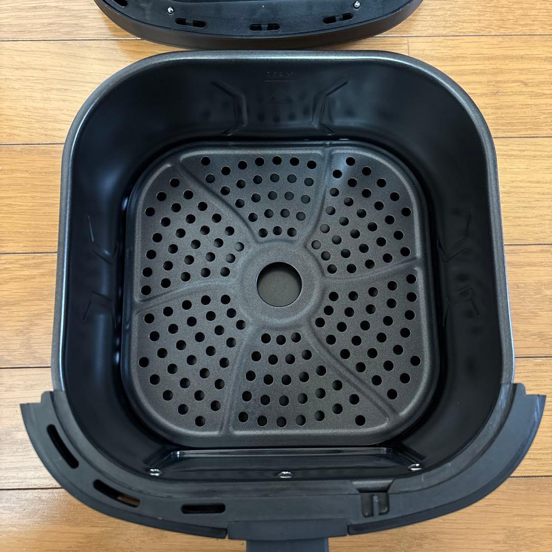 Beelicious ノンフライヤー 4.5L 大容量　静音マットブラック