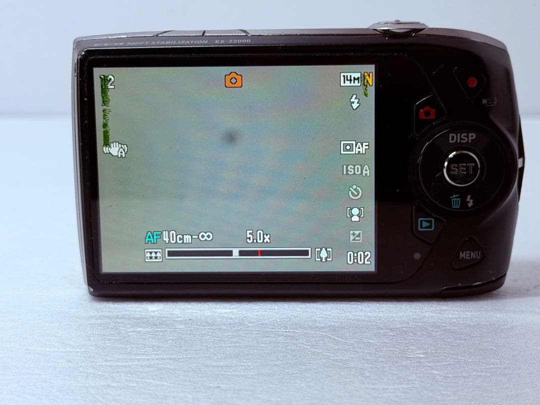 CASIO EXILIM EX-Z2000 ブラック コンデジ 平成レトロ 人気