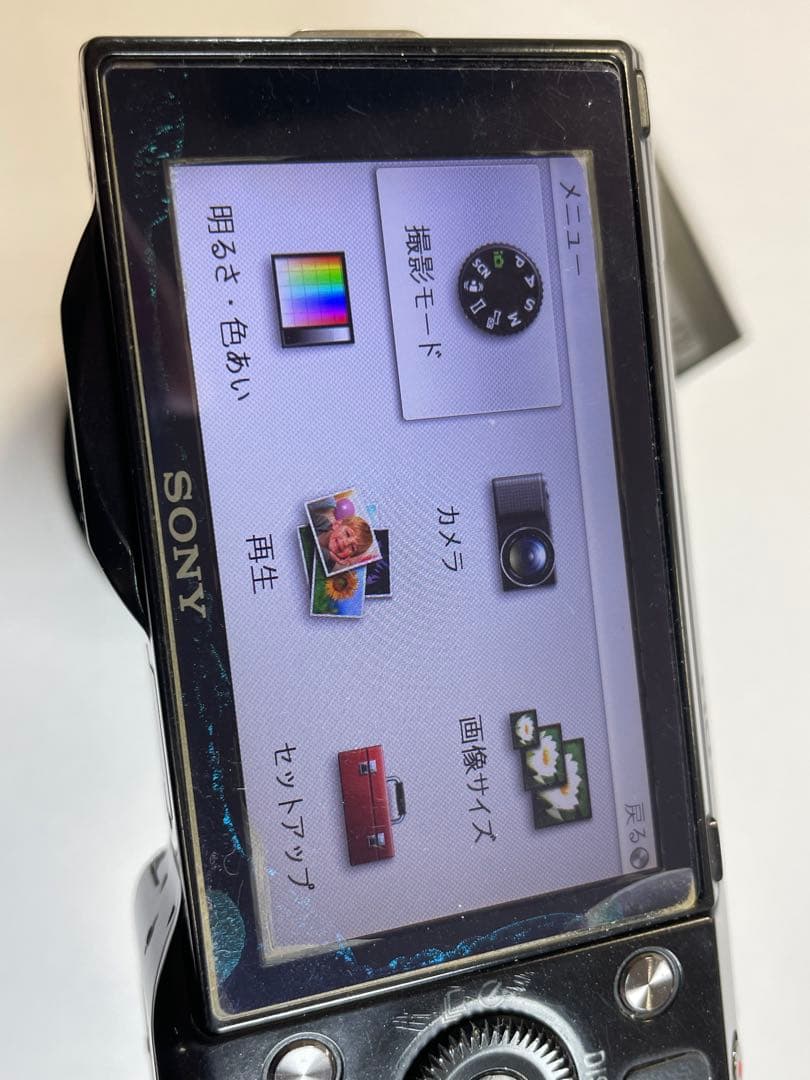 SONY NEX5 ミラーレス一眼カメラ ズームレンズ付き