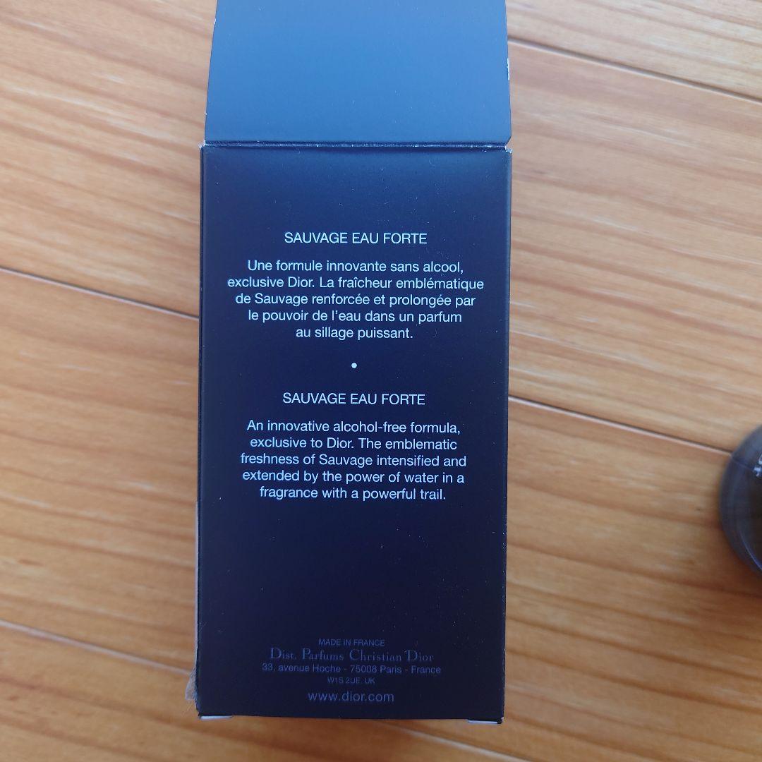 dior SAUVAGE Eau Forte 60ml 男性用香水