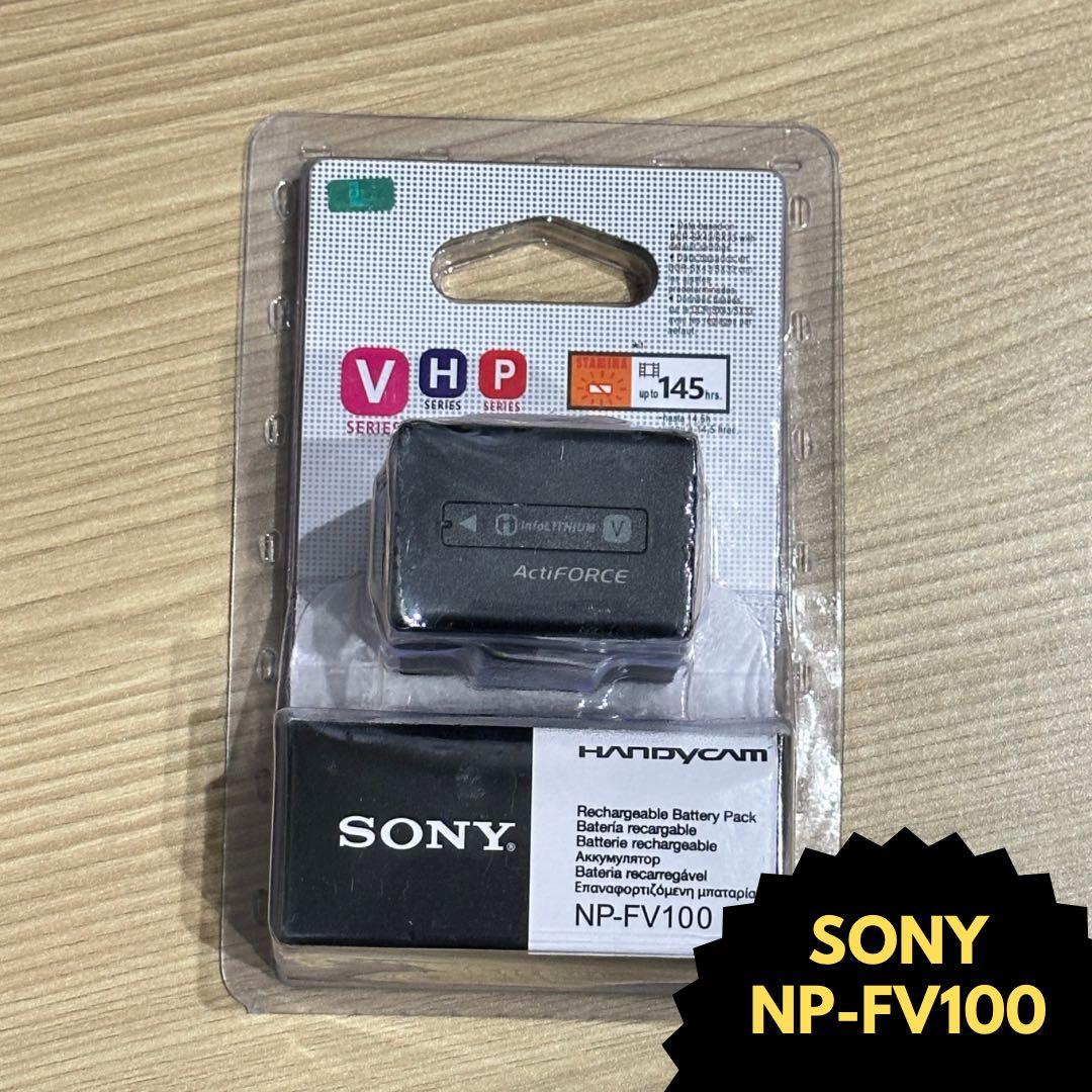 [純正品] SONY NP-FV100 新品未使用