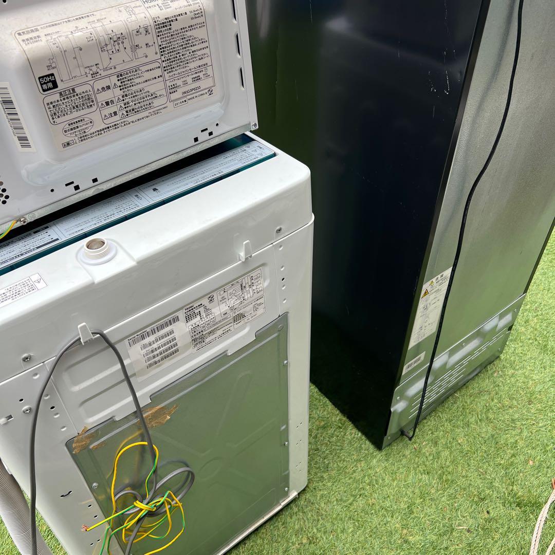【横浜・川崎】家電3点セット　電子レンジ・冷蔵庫・洗濯機　簡易乾燥機能付き