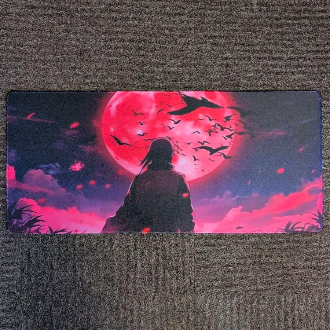 NARUTO うちはイタチ 月読 マウスパッド 40cm×88cm×2mm