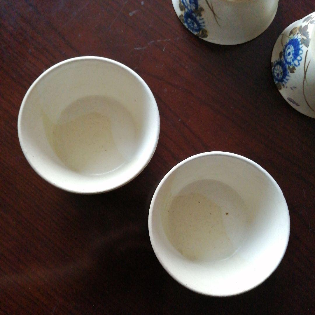 京焼　乾山手向付　5客　11.3cm　昭和初期～中期