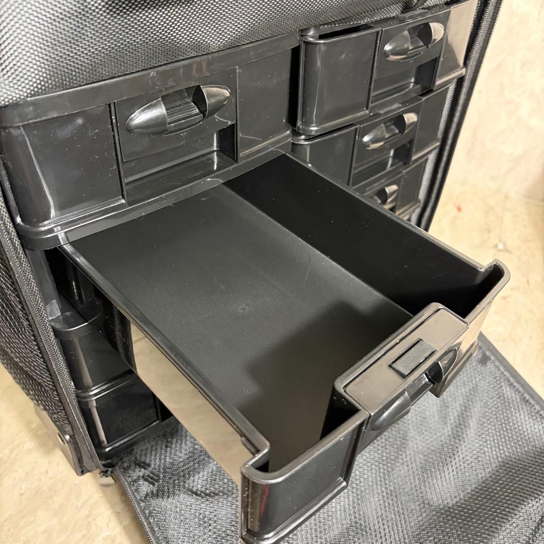アーティスト メイクボックス キャリー 2in1 プロ仕様 大容量 メイクbox