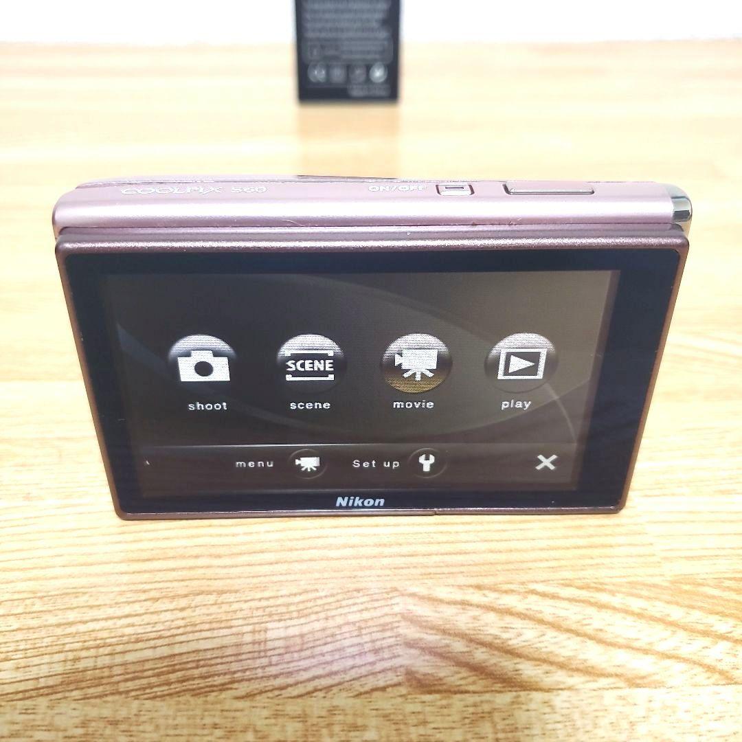 【美品】ニコン Nikon COOLPIX S60 ピンク タッチ式