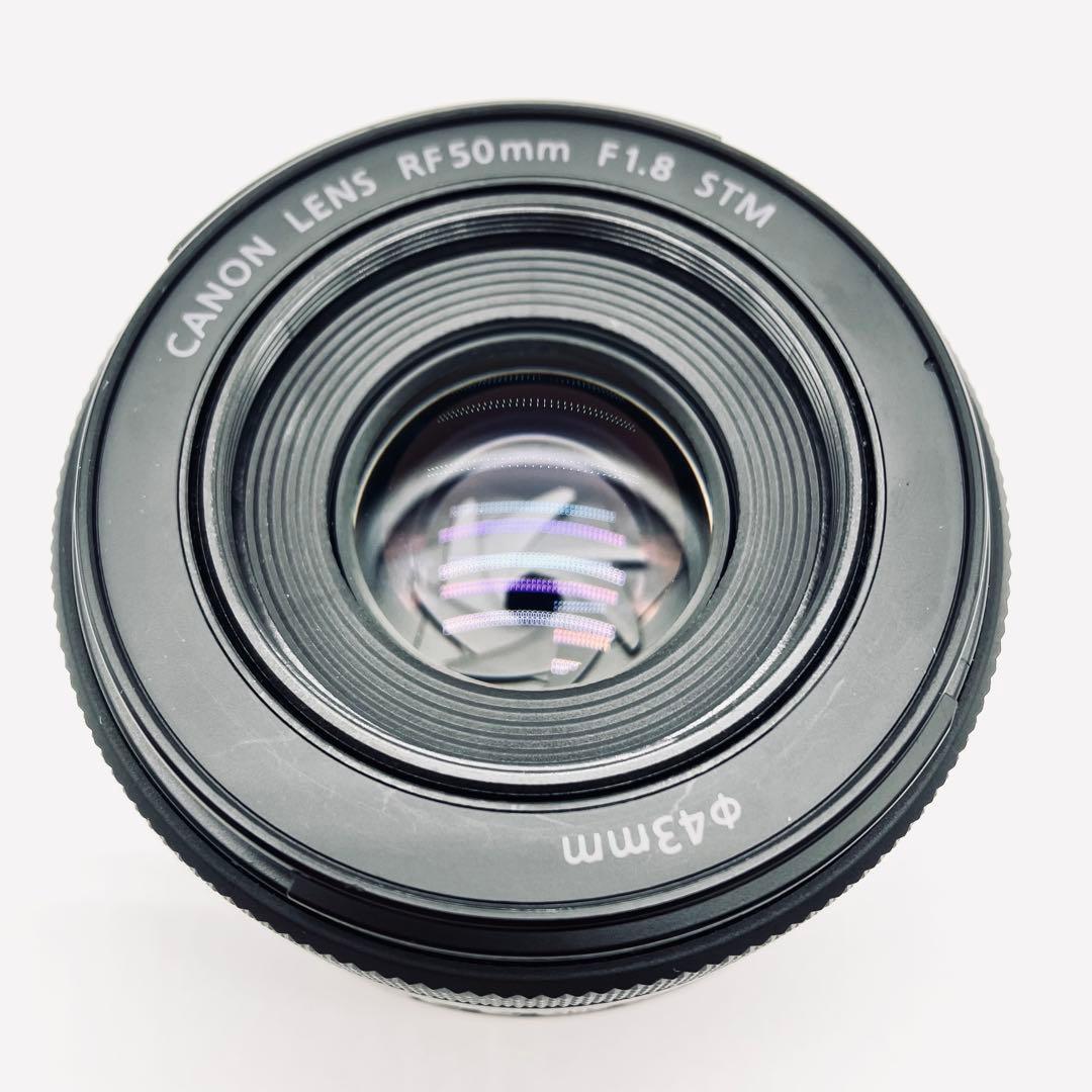美品♪ Canon RF 50mm F1.8 STM 単焦点レンズ