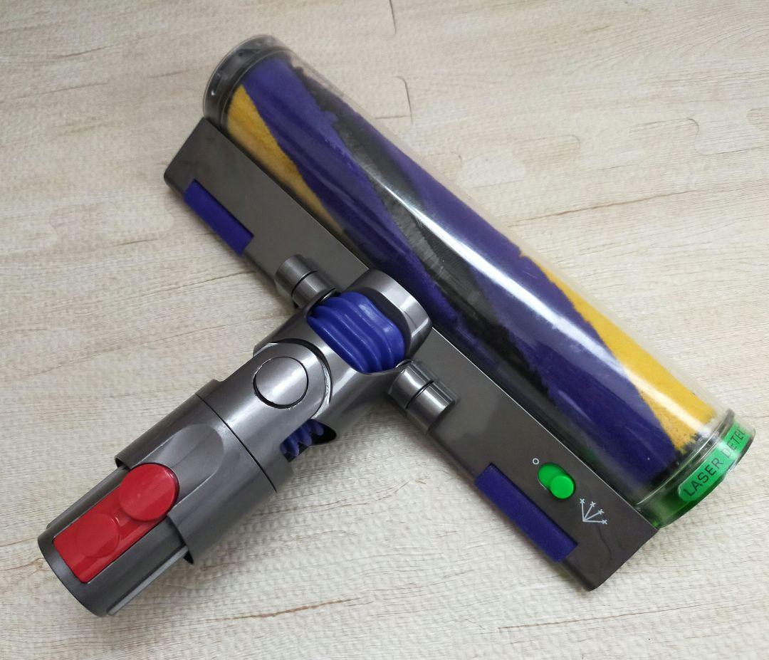 【レーザー：弱】Dyson V12 Laser Slim ソフトローラーヘッド