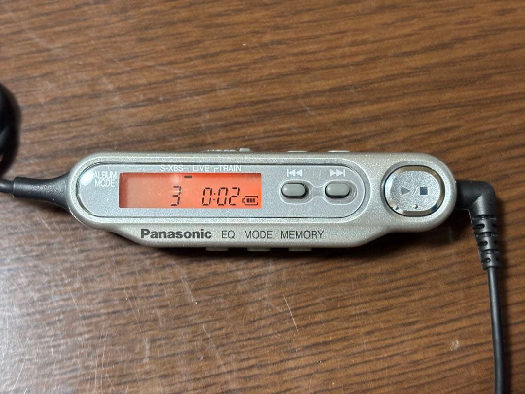 Panasonic SL-CT500 シルバー 動作確認済み やや傷あり