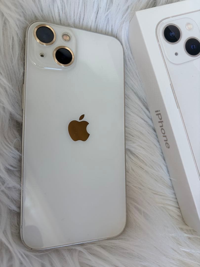 ケース付き！ iPhone 13 ホワイト 本体　256GB