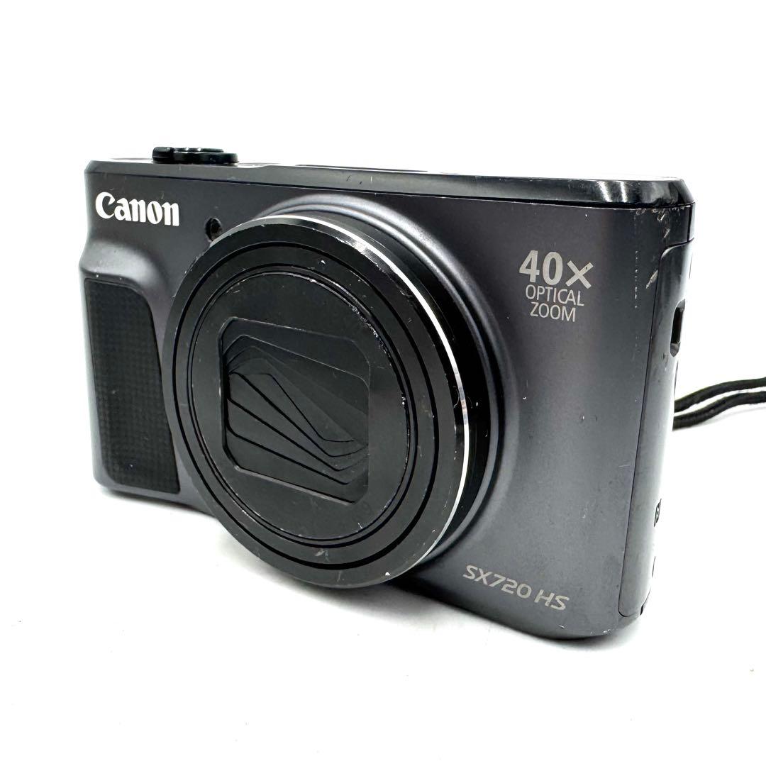 動作良好 Canon PowerShot SX720HS ブラック キャノン