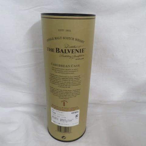 【未開封】ザ・バルヴェニー 14年 カリビアンカスク 700ml