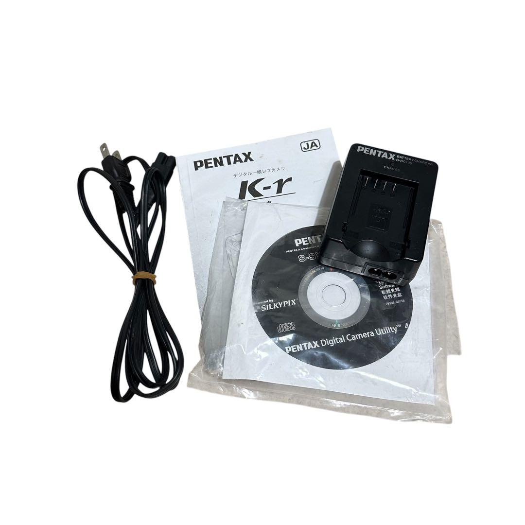 PENTAX K-r ホワイト 18-55mm II レンズセット 一眼レフ