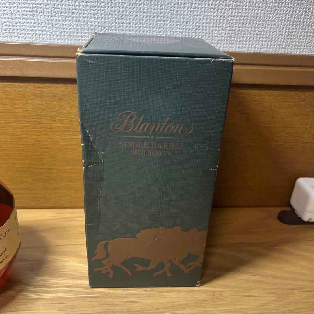 【古酒｜未開封】ブラントン　Blanton バーボンウイスキー 1990年製