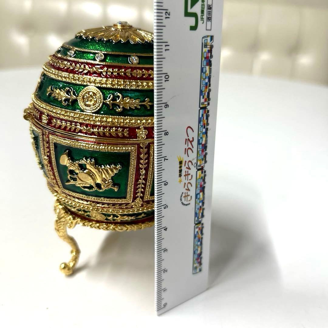 新品❣️高価美術品　インペリアル　イースターエッグ　ファベルジェの卵　ナポレオン