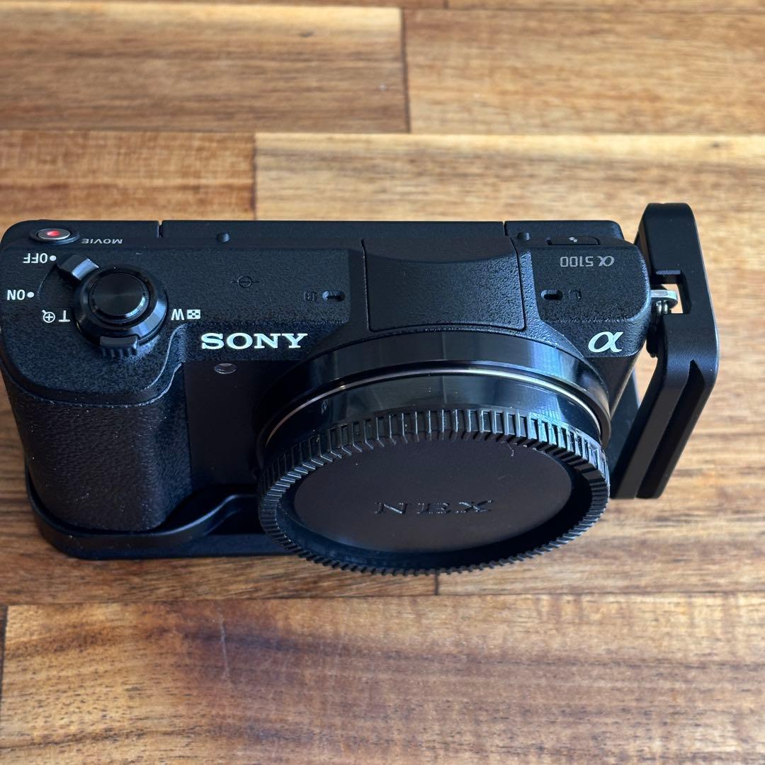 SONY α5100 コンパクトミラーレスカメラ L型プレート付き