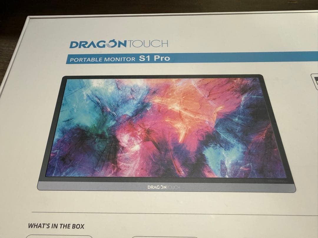 Dragon Touch モバイルモニター S1 Pro 4K 15.6インチ