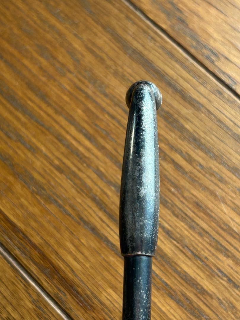 【金属成分分析済み】Ag(銀)10%使用 刻印なしキセル　煙管　重量47.47g