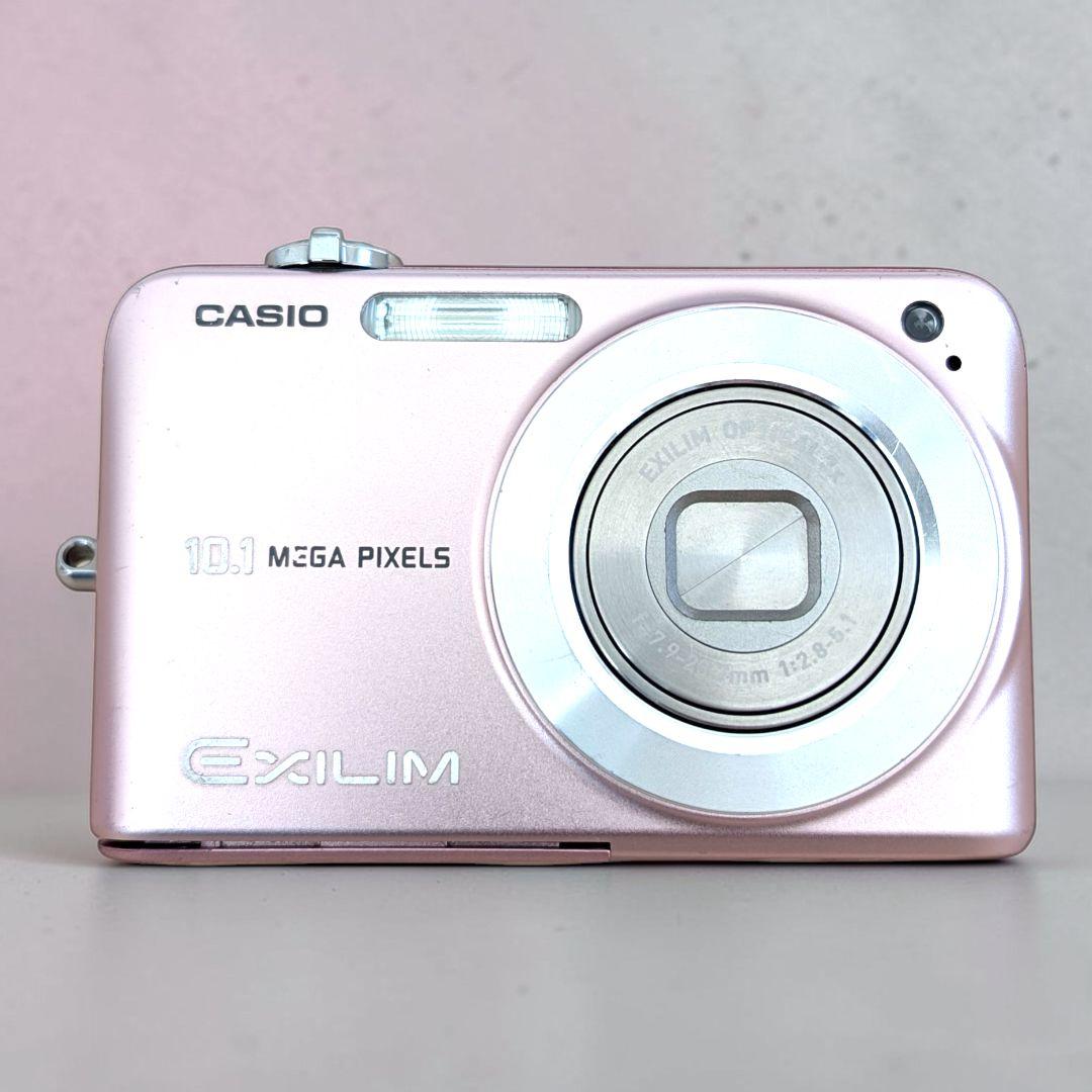 動作確認済 CASIO EXILIM EX-Z1080 ピンク デジカメ 充電器