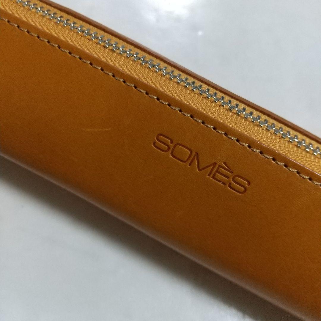 美品 SOMES SADDLE ソメスサドル ロングサイズ ペンケース 筆箱