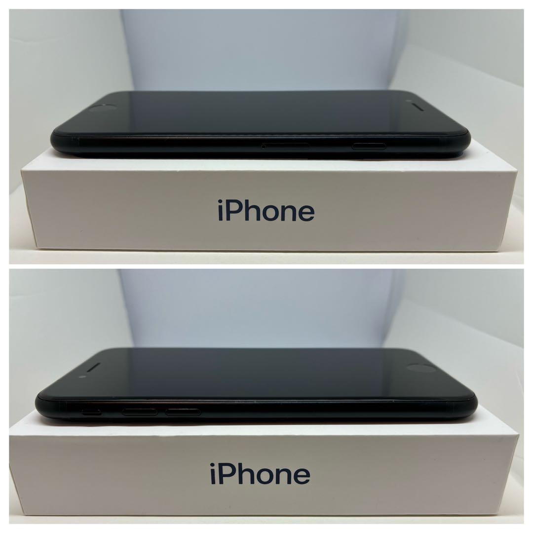 【超美品】iPhone SE3 128GB 黒　SIMフリー　新品バッテリー