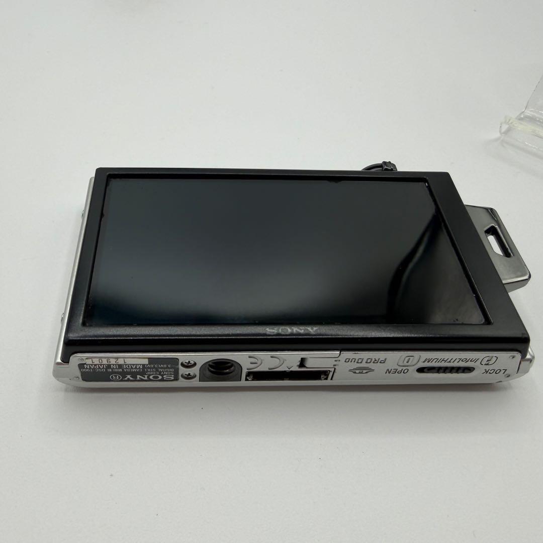SONY Cyber-shot DSC-T900 デジカメ タッチパネル　銀色