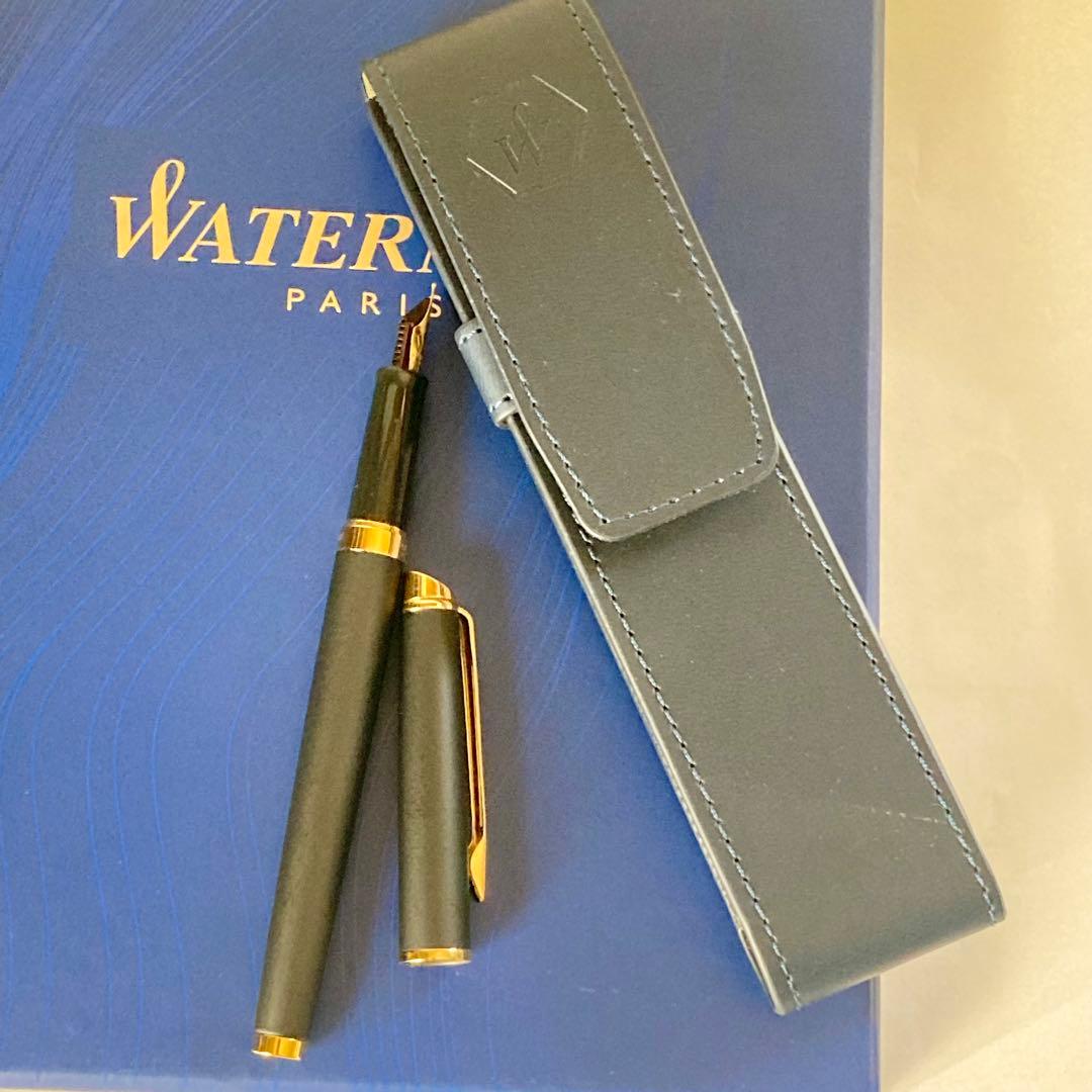 【美品】ウォーターマン 万年筆　メトロポリタンES M字 箱付