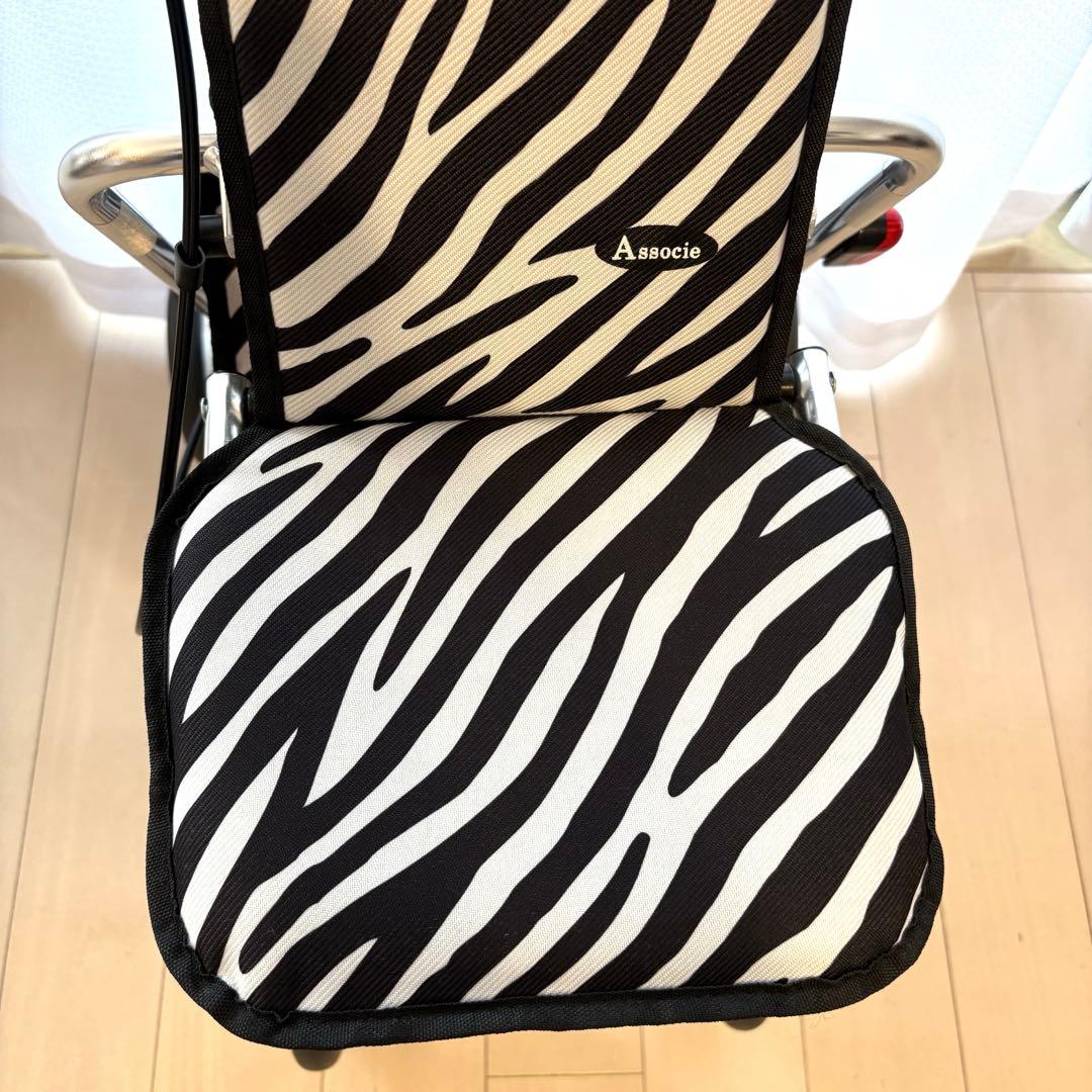 美品　ケアマックスコーポレーション シルバーカー アソシエ 折り畳み式