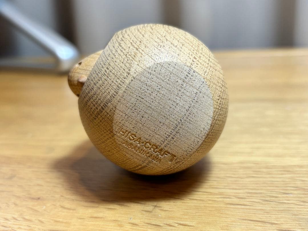 廃絶　旭川木地玩具　卵人形　太田久幸　HISA CRAFT　孵化　ひよこ
