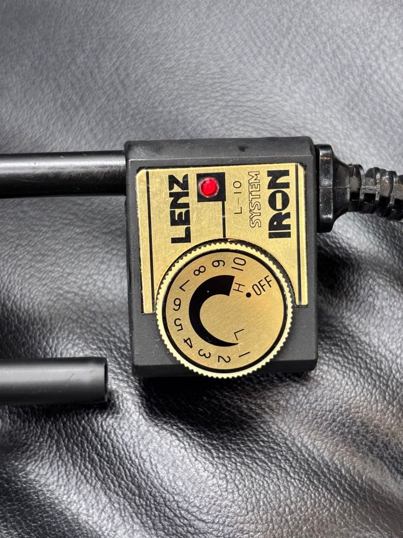 超美品　LENZ 【L-10】レンツアイロン 5角 10㎜アイロン　理容アイロン
