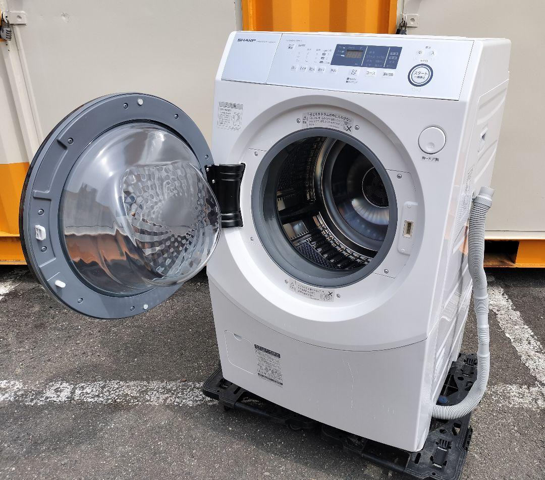 シャープ ドラム洗濯乾燥機 [洗濯10kg /乾燥6.0kg] ES-H10D