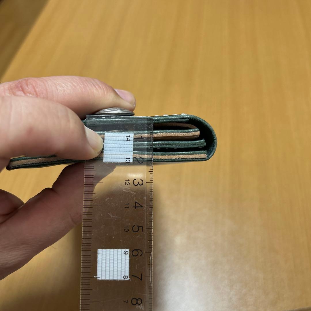 本革　ティーポ使用　トラッカーウォレット