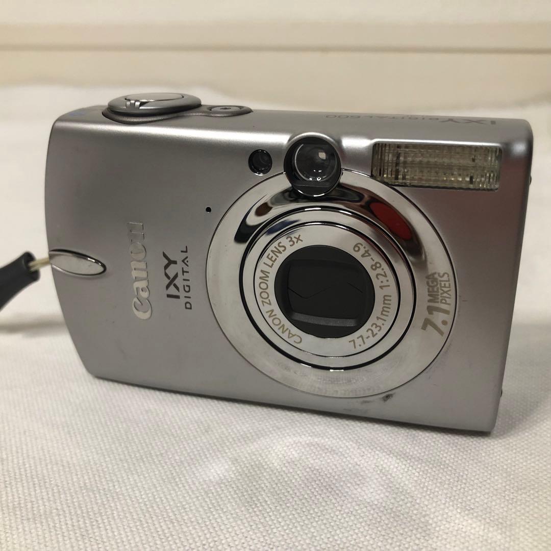 送料込★良品★Canon IXY DIGITAL 600 動作確認済 付属品複数