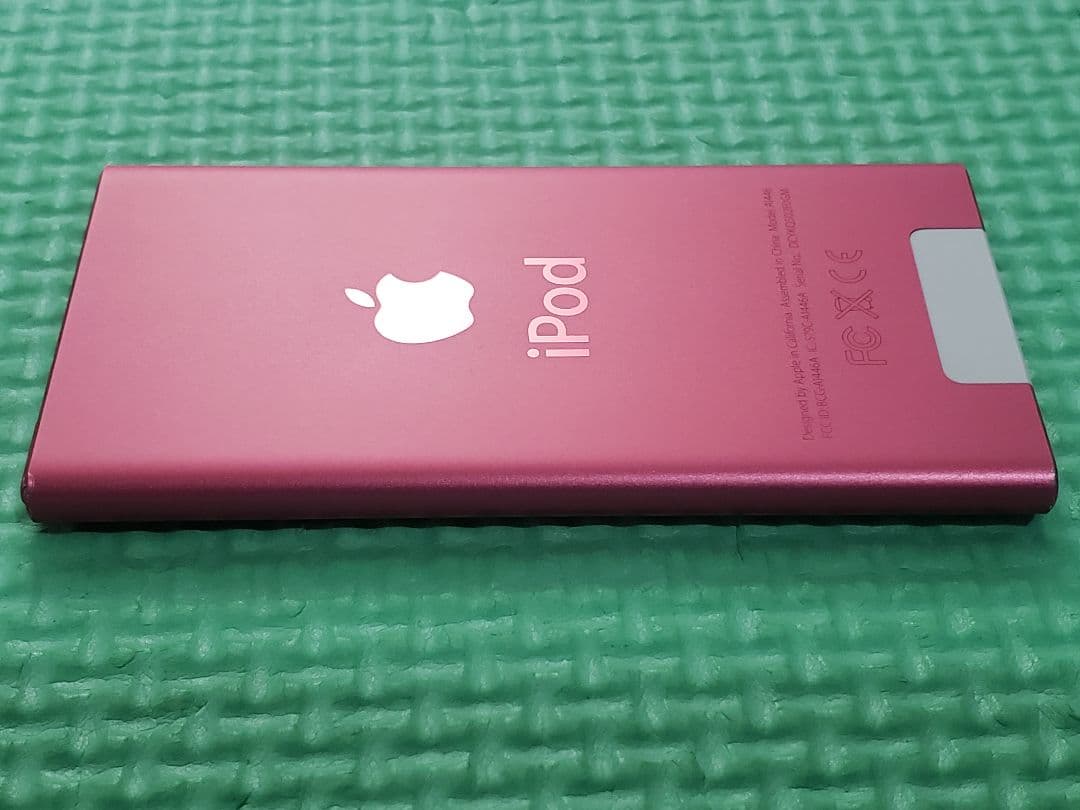 iPod Nano 第7世代 16GB ピンク外観美品バッテリー約20時間再生可