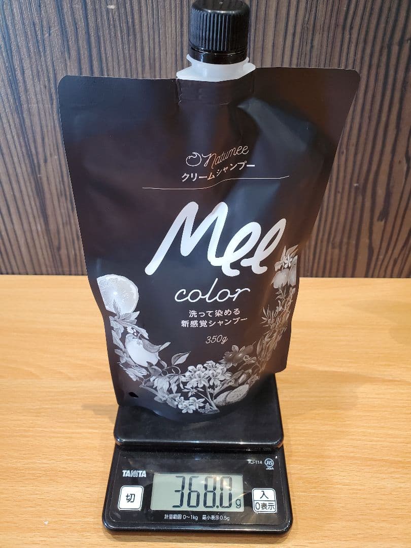 Mee 　ナチュラルブラウン　350g　カラーシャンプー 白髪染め