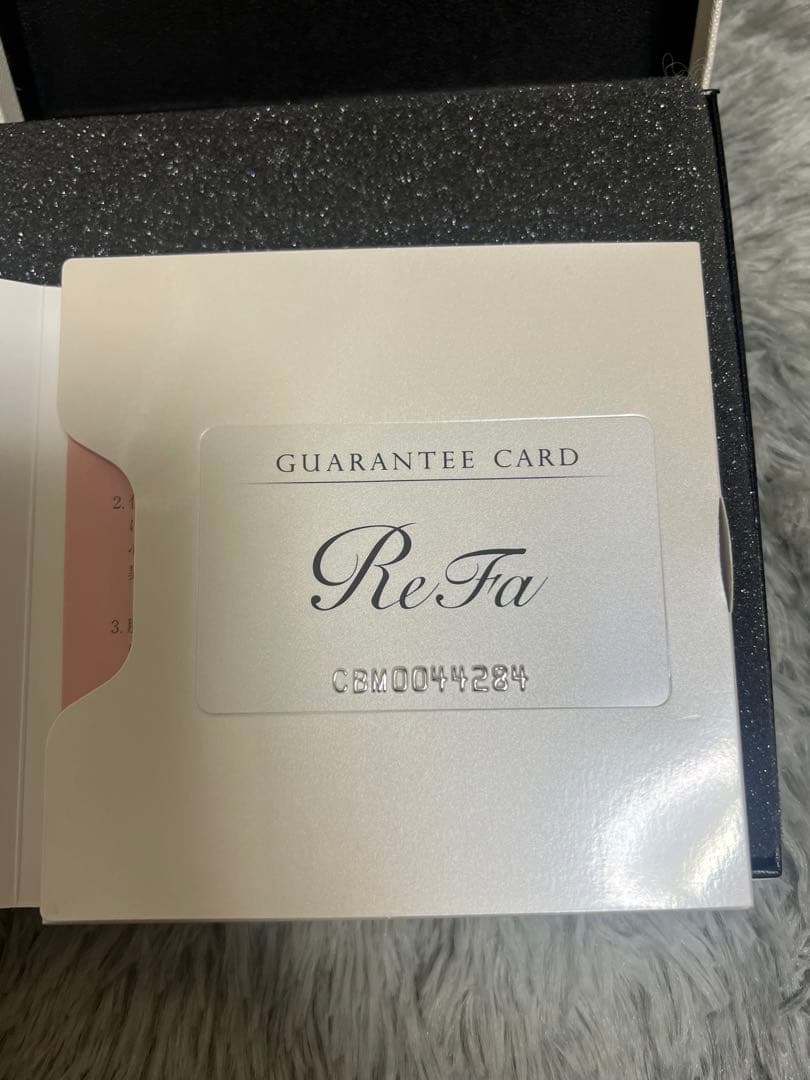 ReFa CAXA BLACK MODEL カッサ 黒 ポーチ付き　ハート