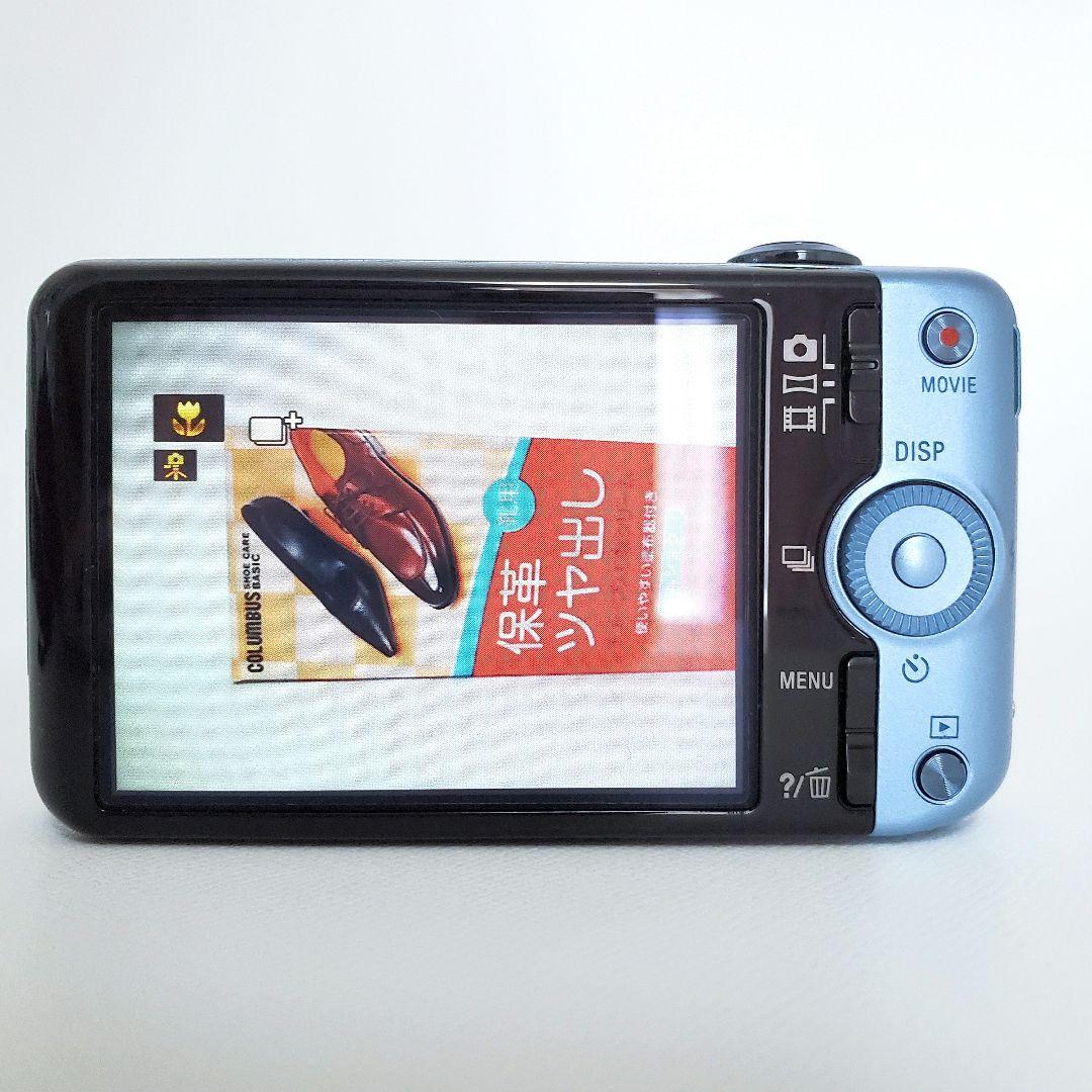 極美品✨️SONY Cyber-shot DSC-WX5　デジカメ ブルー 完動