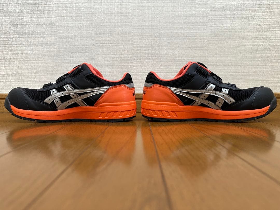 Z*R様 ASICS CP ブラック/オレンジ 安全靴　26.0cmワイド