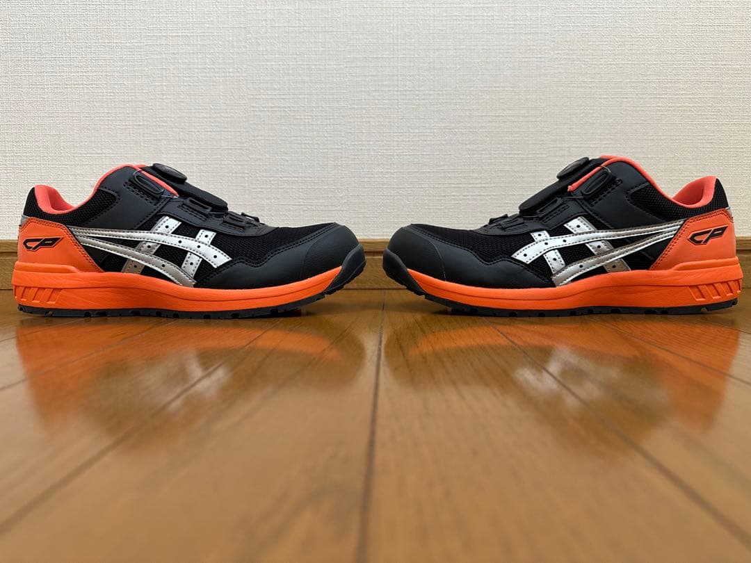 Z*R様 ASICS CP ブラック/オレンジ 安全靴　26.0cmワイド