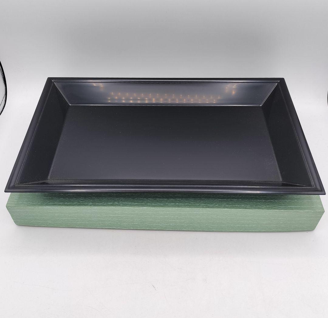 d092【未使用】真塗香盆セット 裏千家 4点 茶道具 香道具