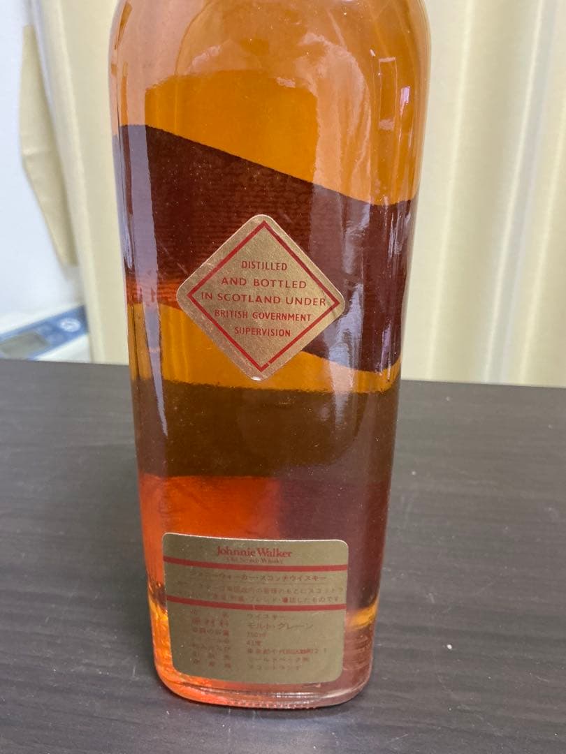 未開栓!Johnnie Walker Red Label 750ml 箱付 古酒