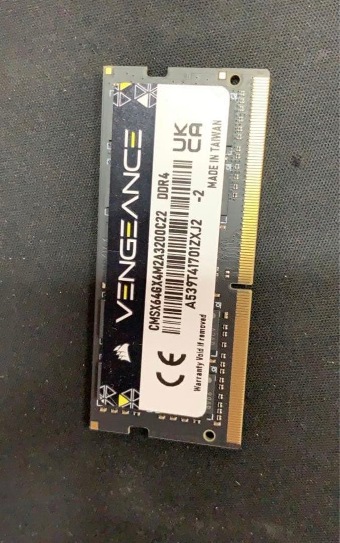 CORSAIR DDR4-64GB 32GB×1枚