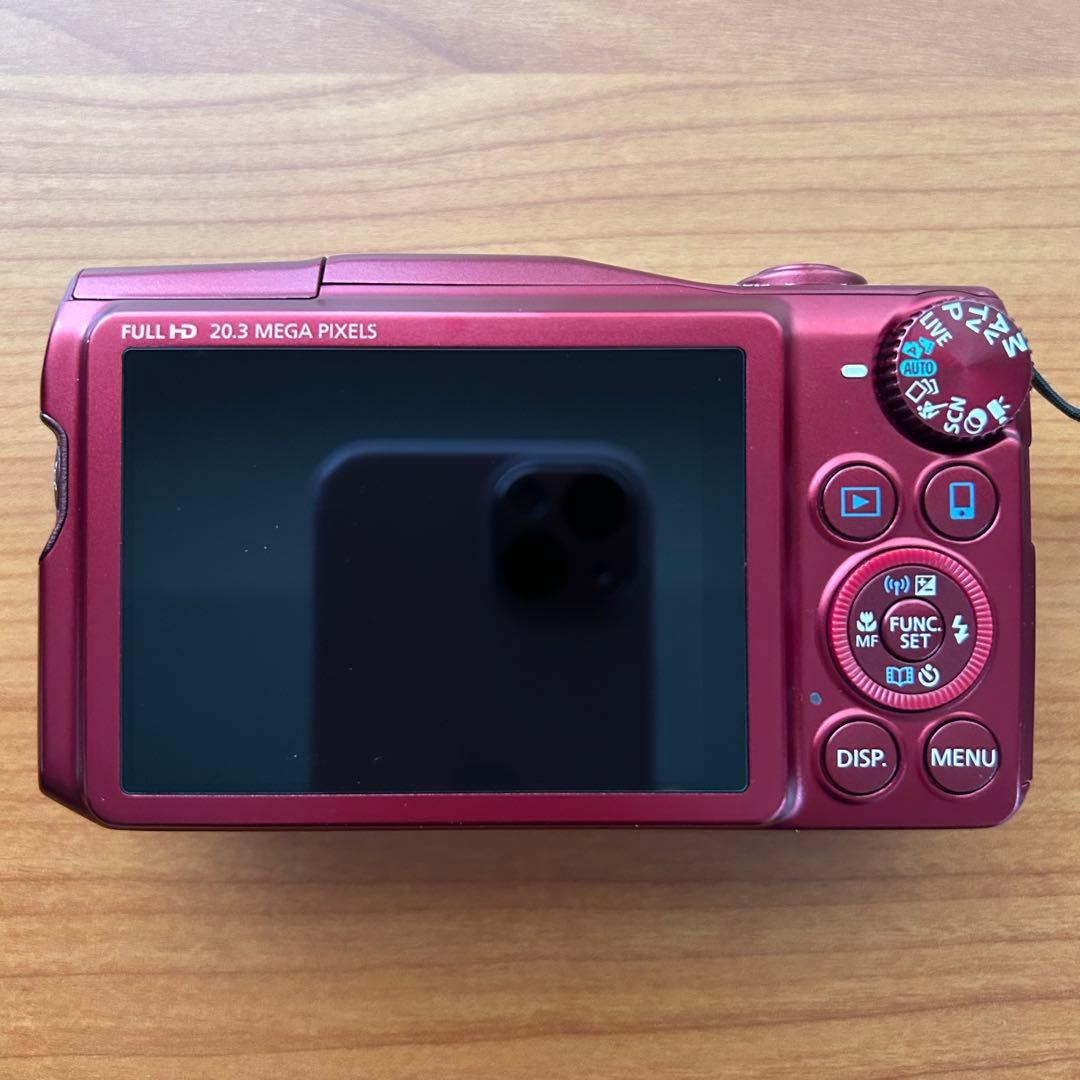 【美品】 Canon PowerShot SX710 HS レッド赤　純正ケース