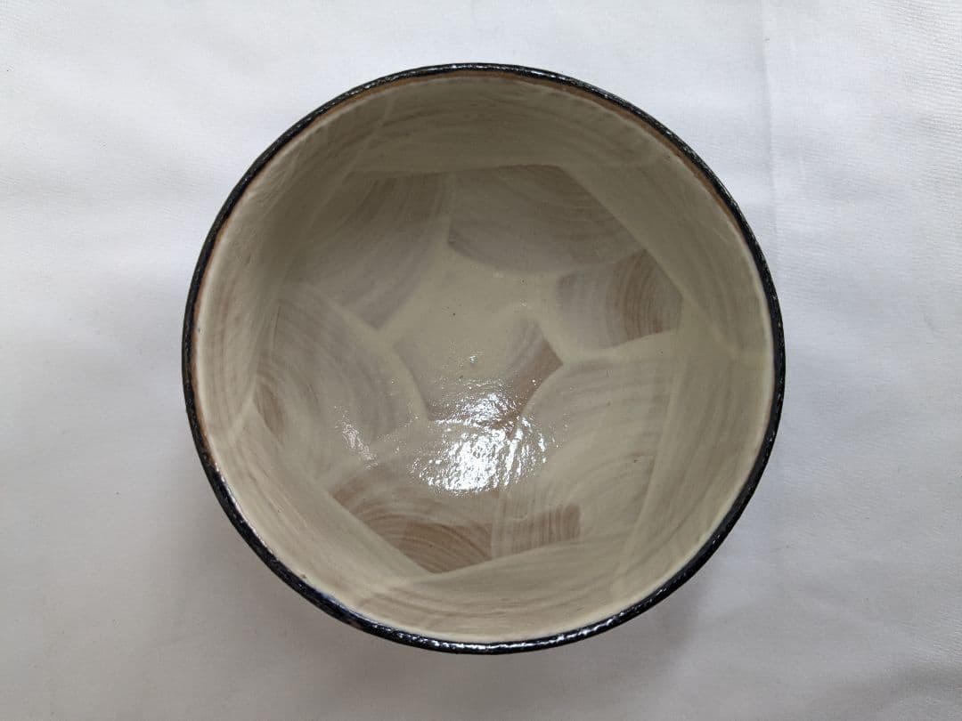 陶あん 清水焼 京焼 色絵付け お茶茶碗 1客