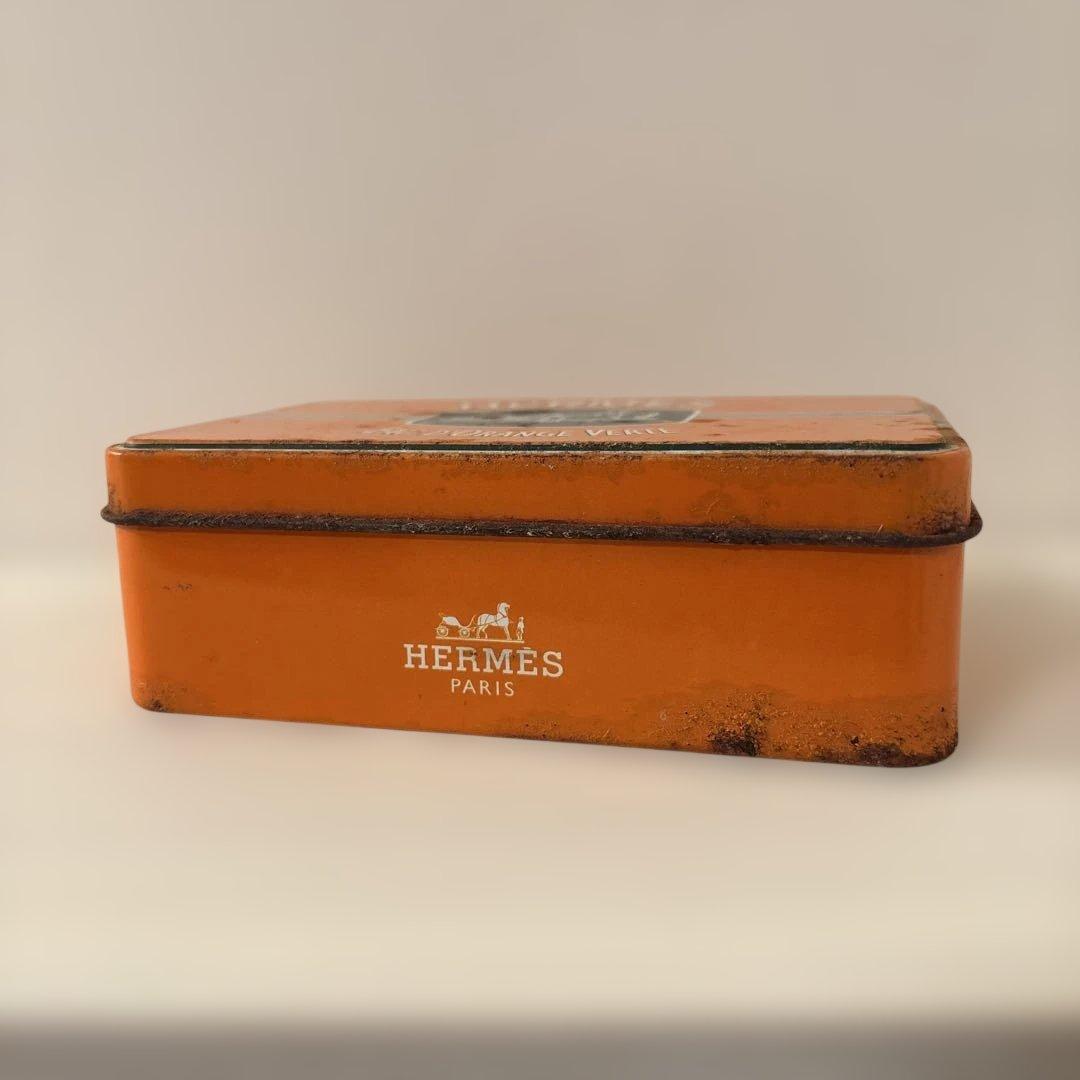 HERMES アンティーク缶
