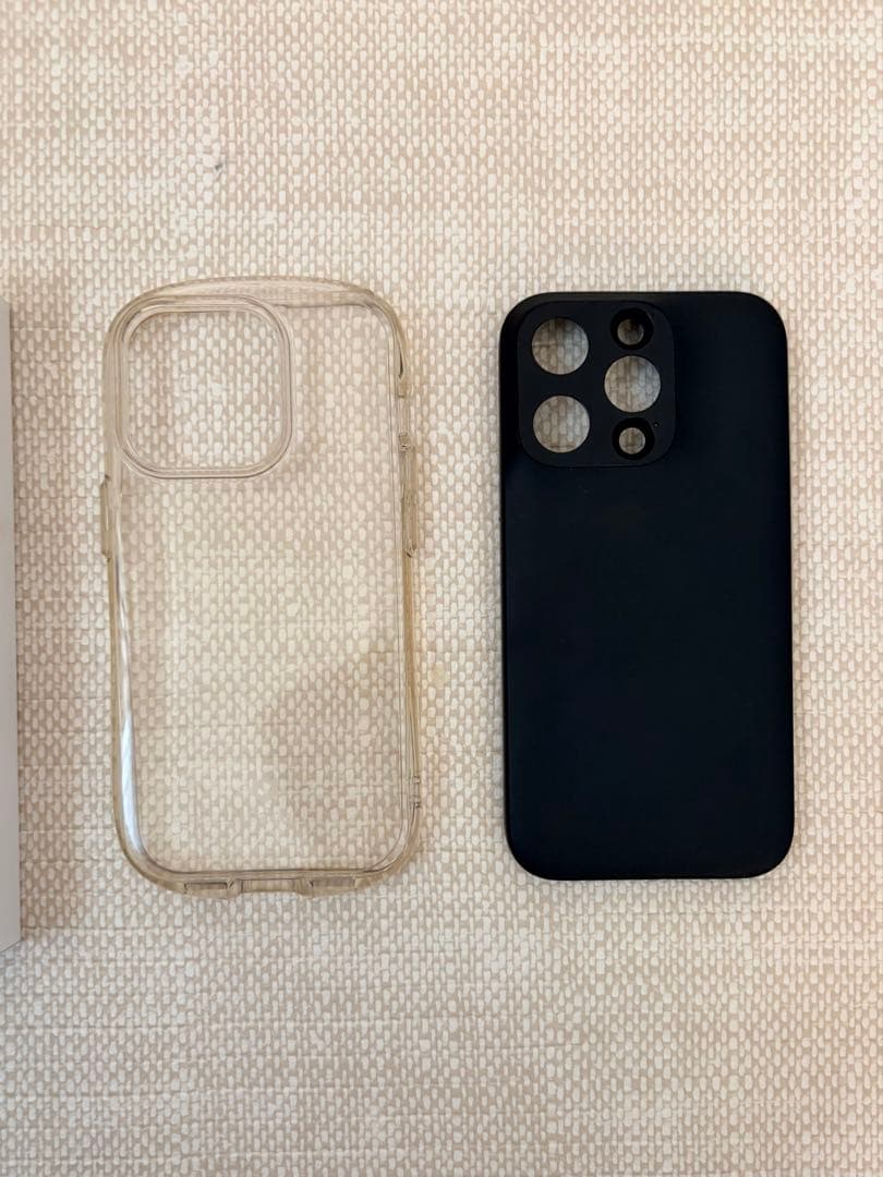 【訳あり】Apple iPhone 14 Pro ディープパープル　ケース付き